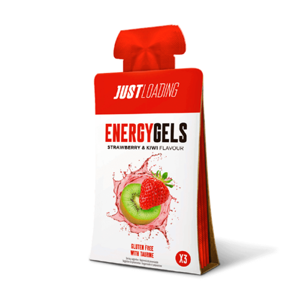GEL ENERGÉTICO FRESA Y KIWI CON TAURINA