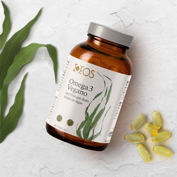 OMEGA 3 VEGANO Bote 60 perlas - Imagen 3