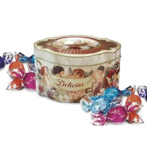 LATA COFRE DELICIAS BOMBONES SURTIDOS 250g