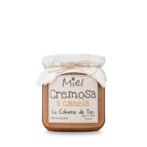 miel cremosa con canela la colmena de teo estepa tarro cristal