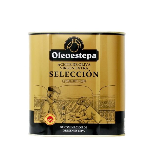 lata 2.5 litros aceite oliva virgen extra oleoestepa seleccion marca estepa