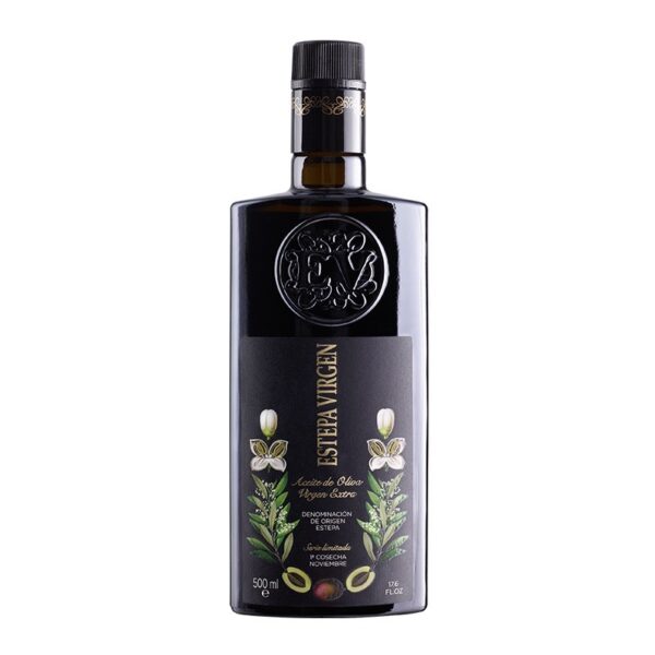 botella 500 ml aceite de oliva virgen extra oleoestepa premium marca estepa