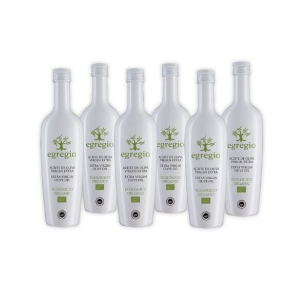 6 botellas 500 ml aceite de oliva virgen extra egregio ecologico oleoestepa marca estepa