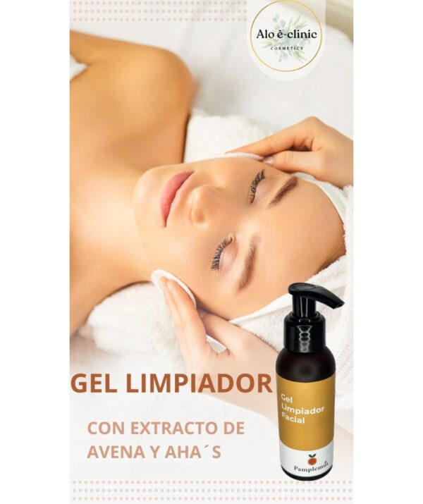 gel limpiardor removedor exfoliante con extrato de avena y ahas alo e-clinic marca estepa