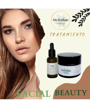 Pack serum y crema antiaging alo e-clinic marca estepa