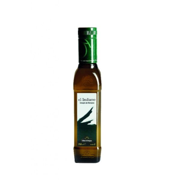 botella 250 ml vinagre de manzana el indiano oleoestepa marca estepa