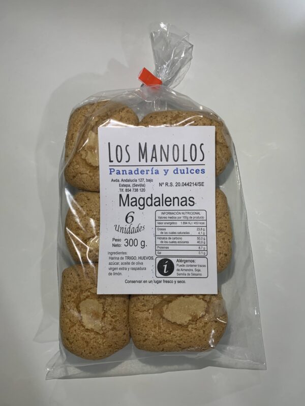 Magdalenas Los Manolos Marca Estepa